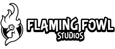 Logo for Flaming Fowl Studios